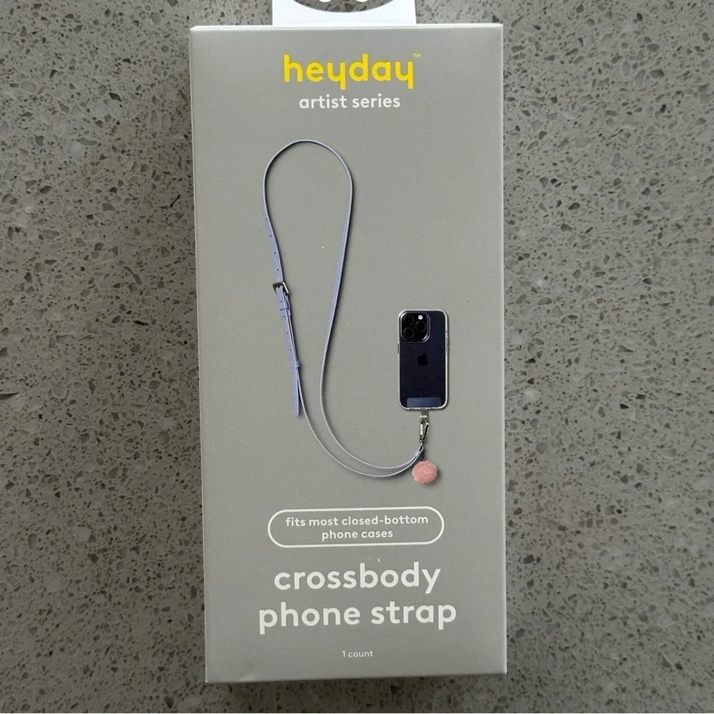 Heyday Artist Series Crossbody Phone Strap - Light Purple